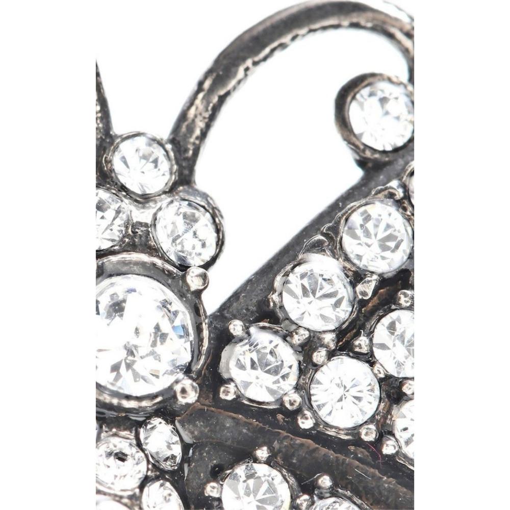 Gucci - Crystal Embellished Butterfly Earrings - Picture 5 of 5